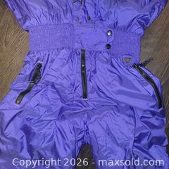 MaxSold Auction: Vintage 80s 90s Mountain Goat Women’s Ski Suit Size 14 (Modern L) Purple One Piece - Tillsonburg (Ontario, Canada) SELLER MANAGED Reseller Online Auction -  Wilson Avenue