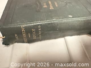 MaxSold Auction: 1882 Catholic New Testament Specifically the Douay-Rheims New Testament 144 Years Old - Los Angeles (California, USA) SELLER MANAGED Estate Sale Online Auction -  Troost Avenue (STORAGE)