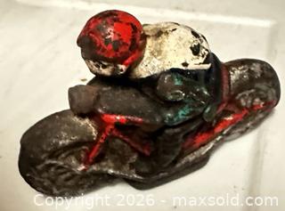 MaxSold Auction: Antique Cast Iron Motorcycle toy - Los Angeles (California, USA) SELLER MANAGED Estate Sale Online Auction -  Troost Avenue (STORAGE)