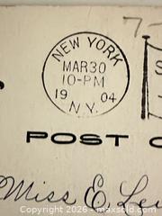 MaxSold Auction: Early 1900s Postcard with U.S. Stamp and Address - Los Angeles (California, USA) SELLER MANAGED Estate Sale Online Auction -  Troost Avenue (STORAGE)