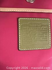 MaxSold Auction: Large Coach Pink Bag - Los Angeles (California, USA) SELLER MANAGED Estate Sale Online Auction -  Troost Avenue (STORAGE)