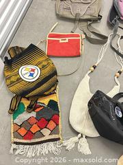 MaxSold Auction: Lot of 15 Assorted Purses Backpacks Bags - Los Angeles (California, USA) SELLER MANAGED Estate Sale Online Auction -  Troost Avenue (STORAGE)