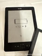 MaxSold Auction: Lot of 2 Amazon Kindles  - Los Angeles (California, USA) SELLER MANAGED Estate Sale Online Auction -  Troost Avenue (STORAGE)