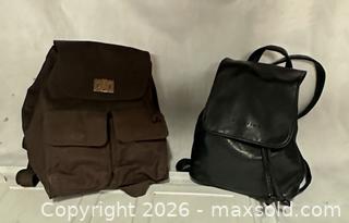 MaxSold Auction: Lot of 2 Mini Backpacks DKNY AND KENNETH COLE REACTION - Los Angeles (California, USA) SELLER MANAGED Estate Sale Online Auction -  Troost Avenue (STORAGE)