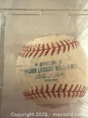 MaxSold Auction: Lot of 3 1 Signed Tommy Lasorda Baseball, 1 Home Run Ball From Dodger Stadium, Yankee Pic - Los Angeles (California, USA) SELLER MANAGED Estate Sale Online Auction -  Troost Avenue (STORAGE)