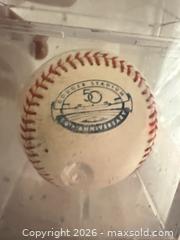 MaxSold Auction: Lot of 3 1 Signed Tommy Lasorda Baseball, 1 Home Run Ball From Dodger Stadium, Yankee Pic - Los Angeles (California, USA) SELLER MANAGED Estate Sale Online Auction -  Troost Avenue (STORAGE)