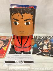 MaxSold Auction: Lot of 3 Michael Jackson items 1 thriller look/alike lamp 1 Andy Warhol time cover + 1 - Los Angeles (California, USA) SELLER MANAGED Estate Sale Online Auction -  Troost Avenue (STORAGE)