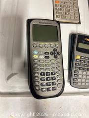 MaxSold Auction: Lot Of 7 Calculators  - Los Angeles (California, USA) SELLER MANAGED Estate Sale Online Auction -  Troost Avenue (STORAGE)