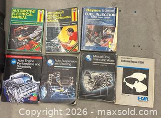 MaxSold Auction: Lot of 7 Car Repair Manuals - Los Angeles (California, USA) SELLER MANAGED Estate Sale Online Auction -  Troost Avenue (STORAGE)