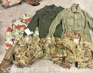 MaxSold Auction: Lot of 7 Military style Wonens items xs, , s, m - Los Angeles (California, USA) SELLER MANAGED Estate Sale Online Auction -  Troost Avenue (STORAGE)