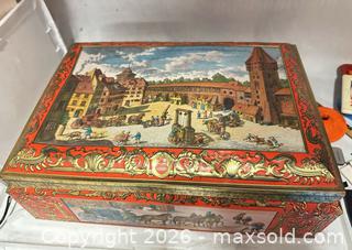 MaxSold Auction: Schmidt Tin / Metal Item - Los Angeles (California, USA) SELLER MANAGED Estate Sale Online Auction -  Troost Avenue (STORAGE)