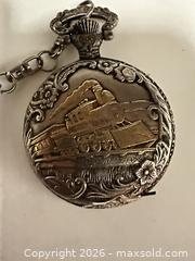 MaxSold Auction: Watch-it Train Pocket Watch - Los Angeles (California, USA) SELLER MANAGED Estate Sale Online Auction -  Troost Avenue (STORAGE)