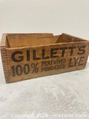 MaxSold Auction: Antique wood crate.  - Hamilton (Ontario, Canada) SELLER MANAGED Estate Sale Online Auction -  Chegwin Street