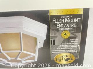 MaxSold Auction: Hampton Bay flush mount lights (NIB) - Hamilton (Ontario, Canada) SELLER MANAGED Estate Sale Online Auction -  Chegwin Street