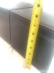 MaxSold Auction: Lot of 2 new faux leather velvet lined boxes - Hamilton (Ontario, Canada) SELLER MANAGED Estate Sale Online Auction -  Chegwin Street