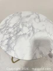 MaxSold Auction: Modern Accent table.  - Hamilton (Ontario, Canada) SELLER MANAGED Estate Sale Online Auction -  Chegwin Street