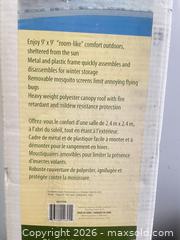 MaxSold Auction: New 9x9 screened gazebo - Hamilton (Ontario, Canada) SELLER MANAGED Estate Sale Online Auction -  Chegwin Street