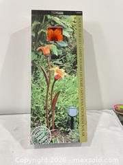 MaxSold Auction: Solar glass Tiger Lily garden light (NIB) - Hamilton (Ontario, Canada) SELLER MANAGED Estate Sale Online Auction -  Chegwin Street