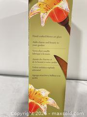 MaxSold Auction: Solar glass Tiger Lily garden light (NIB) - Hamilton (Ontario, Canada) SELLER MANAGED Estate Sale Online Auction -  Chegwin Street