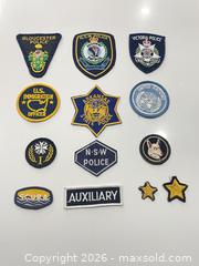 MaxSold Auction: Vintage police + unused patches - Hamilton (Ontario, Canada) SELLER MANAGED Estate Sale Online Auction -  Chegwin Street