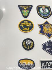 MaxSold Auction: Vintage police + unused patches - Hamilton (Ontario, Canada) SELLER MANAGED Estate Sale Online Auction -  Chegwin Street