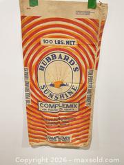 MaxSold Auction: Vintage Sunshine Feed Sack  - Hamilton (Ontario, Canada) SELLER MANAGED Estate Sale Online Auction -  Chegwin Street