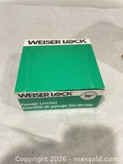 MaxSold Auction: Weiser Lever sets - Hamilton (Ontario, Canada) SELLER MANAGED Estate Sale Online Auction -  Chegwin Street