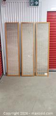 MaxSold Auction: 3 x Japanese-Style Shoji Folding Room Divider  - Toronto (Ontario, Canada) SELLER MANAGED Downsizing Online Auction - Bridgeland (STORAGE)