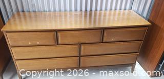 MaxSold Auction: Mid-Century Modern 6-Drawer Low Dresser – 60” x 18” x 30” - Toronto (Ontario, Canada) SELLER MANAGED Downsizing Online Auction - Bridgeland (STORAGE)