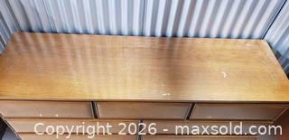 MaxSold Auction: Mid-Century Modern 6-Drawer Low Dresser – 60” x 18” x 30” - Toronto (Ontario, Canada) SELLER MANAGED Downsizing Online Auction - Bridgeland (STORAGE)