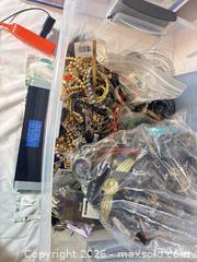 MaxSold Auction: Assorted Costume Jewelry Lot with Watches & Accessories - Sunnyvale (California, USA) SELLER MANAGED Reseller Online Auction - Reseda Drive