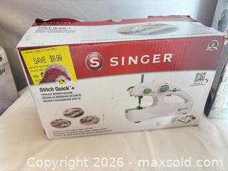 MaxSold Auction: Lot: Singer Stitch Quick+, Parini 7in Ceramic Cooktop & Brentwood Grill - Sunnyvale (California, USA) SELLER MANAGED Reseller Online Auction - Reseda Drive