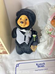 MaxSold Auction: Raikes Bears Bride and Groom Collectible Teddy Pair - Sunnyvale (California, USA) SELLER MANAGED Reseller Online Auction - Reseda Drive