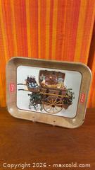 MaxSold Auction: 1958 Servez Coca-Cola Tin Litho Serving Tray Picnic Cart - Hamilton (Ontario, Canada) SELLER MANAGED Estate Sale Online Auction - Gertrude Street