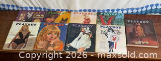 MaxSold Auction: 1968 PLAYBOY Magazines (x9) - Hamilton (Ontario, Canada) SELLER MANAGED Estate Sale Online Auction - Gertrude Street