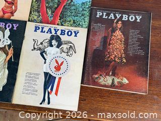 MaxSold Auction: 1968 PLAYBOY Magazines (x9) - Hamilton (Ontario, Canada) SELLER MANAGED Estate Sale Online Auction - Gertrude Street