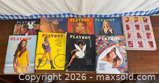 MaxSold Auction: 1971 PLAYBOY Magazines (x9) - Hamilton (Ontario, Canada) SELLER MANAGED Estate Sale Online Auction - Gertrude Street