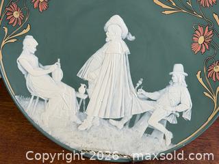 MaxSold Auction: Antique 17.5" METTLACH Cameo Charger #2794 by Villeroy and Boch - Hamilton (Ontario, Canada) SELLER MANAGED Estate Sale Online Auction - Gertrude Street