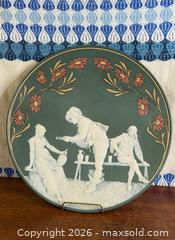 MaxSold Auction: Antique 17.5" METTLACH Cameo Charger #2795 by Villeroy and Boch - Hamilton (Ontario, Canada) SELLER MANAGED Estate Sale Online Auction - Gertrude Street