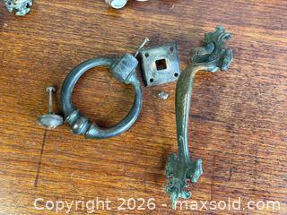 MaxSold Auction: Antique Door Knocker + Handle, & More - Hamilton (Ontario, Canada) SELLER MANAGED Estate Sale Online Auction - Gertrude Street