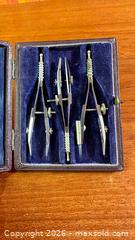 MaxSold Auction: Antique Drafting Compass Set in Box - Hamilton (Ontario, Canada) SELLER MANAGED Estate Sale Online Auction - Gertrude Street