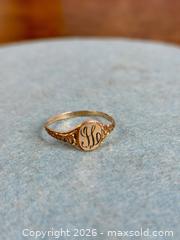 MaxSold Auction: Antique Gold-Filled Signet Ring - Hamilton (Ontario, Canada) SELLER MANAGED Estate Sale Online Auction - Gertrude Street