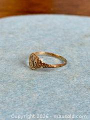 MaxSold Auction: Antique Gold-Filled Signet Ring - Hamilton (Ontario, Canada) SELLER MANAGED Estate Sale Online Auction - Gertrude Street