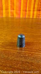 MaxSold Auction: Antique Sterling Silver Sewing Thimble - Hamilton (Ontario, Canada) SELLER MANAGED Estate Sale Online Auction - Gertrude Street