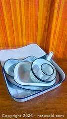 MaxSold Auction: Antique White Enamelware Czecho-Slovakia - Hamilton (Ontario, Canada) SELLER MANAGED Estate Sale Online Auction - Gertrude Street