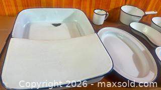 MaxSold Auction: Antique White Enamelware Czecho-Slovakia - Hamilton (Ontario, Canada) SELLER MANAGED Estate Sale Online Auction - Gertrude Street