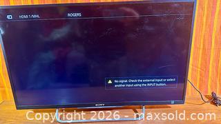 MaxSold Auction: Beautiful SONY Television - Hamilton (Ontario, Canada) SELLER MANAGED Estate Sale Online Auction - Gertrude Street