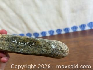 MaxSold Auction: Indigenous Bear Soapstone Ceremonial Pipe - Hamilton (Ontario, Canada) SELLER MANAGED Estate Sale Online Auction - Gertrude Street