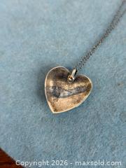 MaxSold Auction: Navajo Multistone Mosaic Inlay Heart Pendant - Hamilton (Ontario, Canada) SELLER MANAGED Estate Sale Online Auction - Gertrude Street