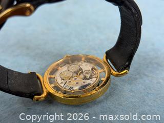 MaxSold Auction: Ultra Rare Extraordinary Juvenia Gold 1950's Lucite Skeleton Swiss Wind Up Ladies Watch - Running - Hamilton (Ontario, Canada) SELLER MANAGED Estate Sale Online Auction - Gertrude Street